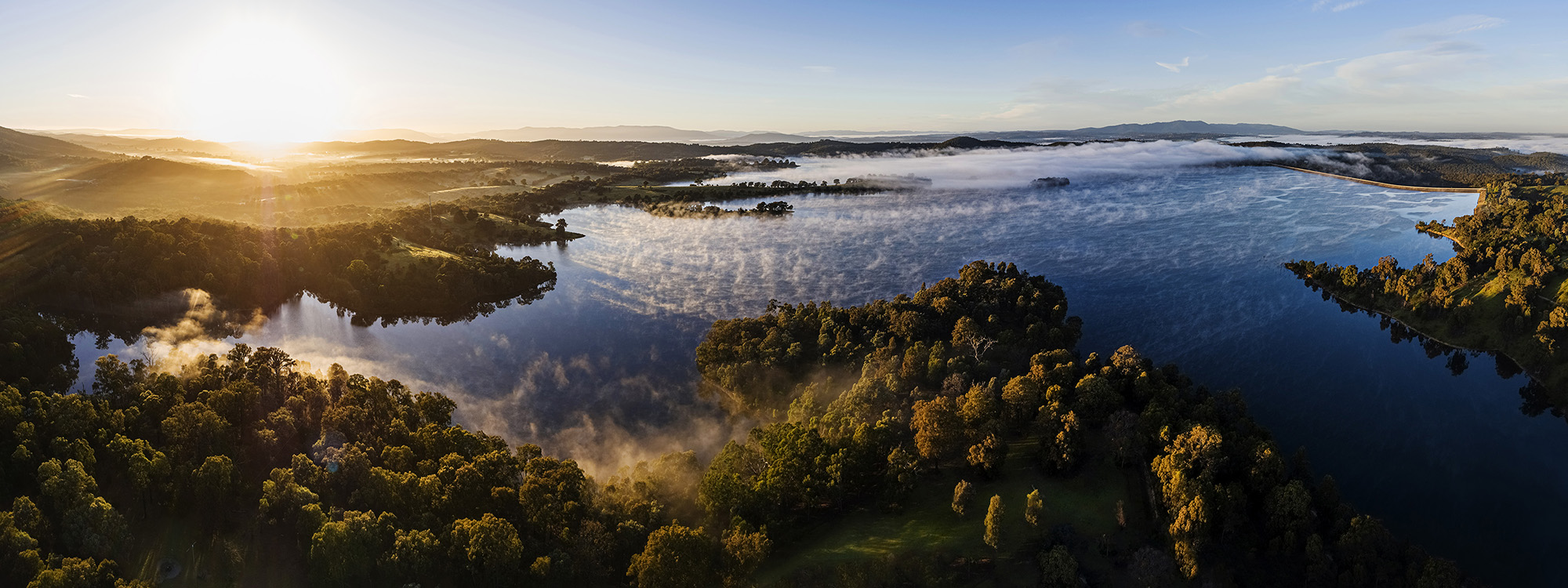 Sugarloaf Reservoir for Melbourne Water