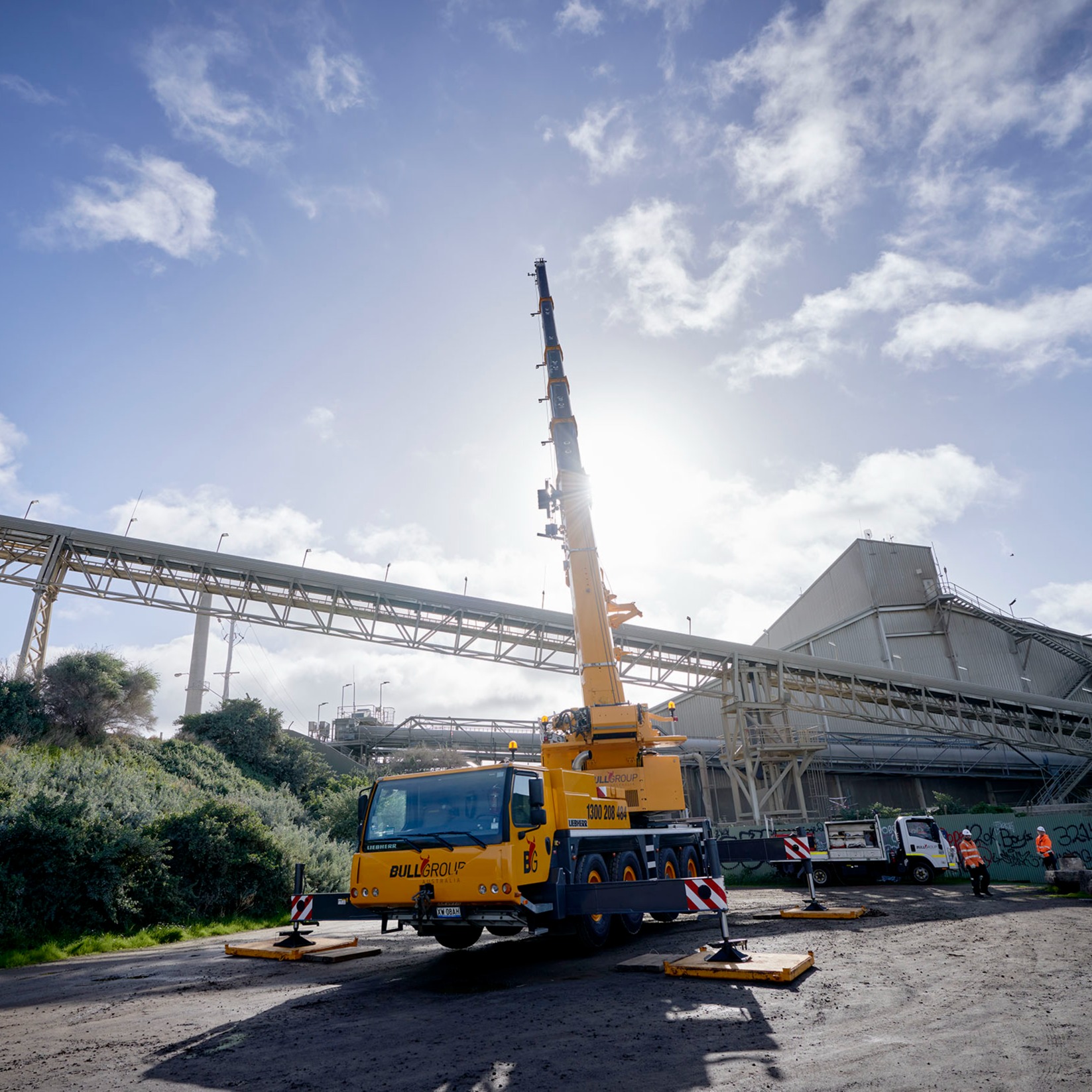 Industrial photography for Bull Group Australia