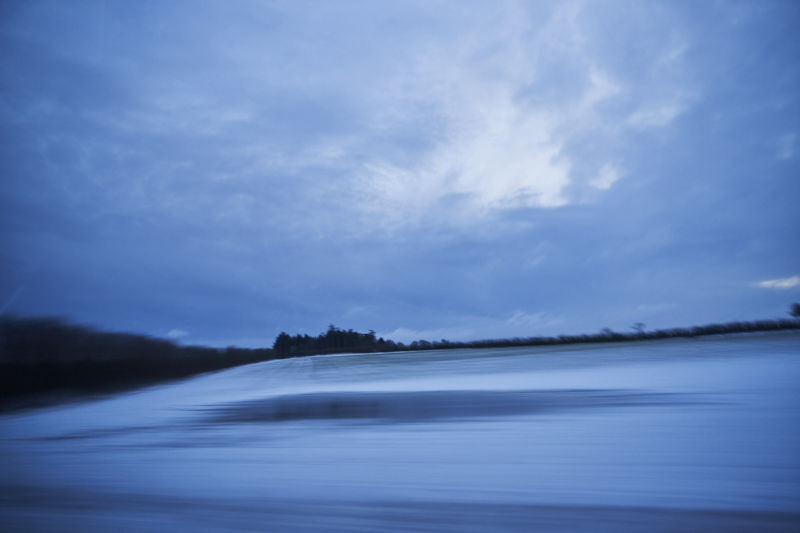 Winter landscape - Nyborg Denmark