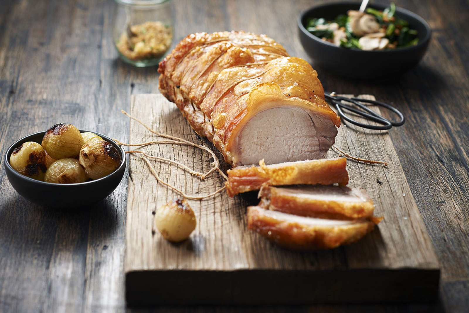 Roast port for Top Cut